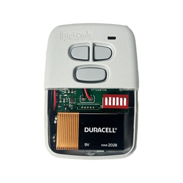 Digi-Code DC-3033 433MHz 3 Channel Visor Remote Control - Image 2