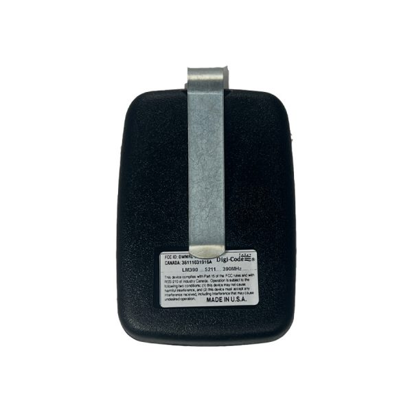 Digi-Code DC-LM390 1 Button LiftMaster® 61LM Compatible Transmitter - Image 3